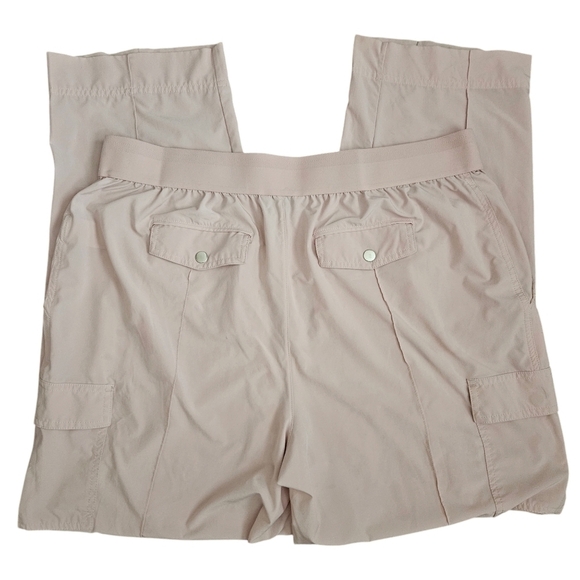 Athleta Vienna Cargo Pants Soft Blush Pink Size 18 Lightweight - Picture 3 of 16